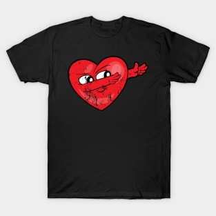 Retro Vintage Grunge Valentine's Day T-Shirt